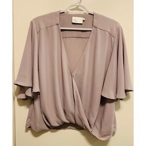 Faux Wrap Top